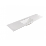 Vanessa 1800 Poly Marble Basin-Top Single Bowl